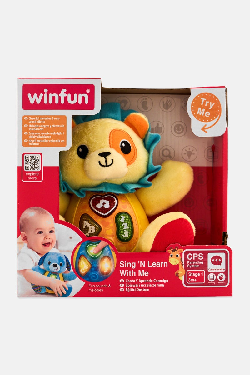 WinFun Sing N Learn With Me, Caesar Lion - Image 1